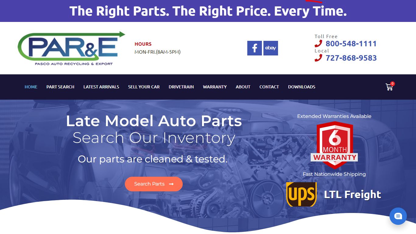 Pasco Auto Recycling - Used OEM Parts - Used Parts Experts